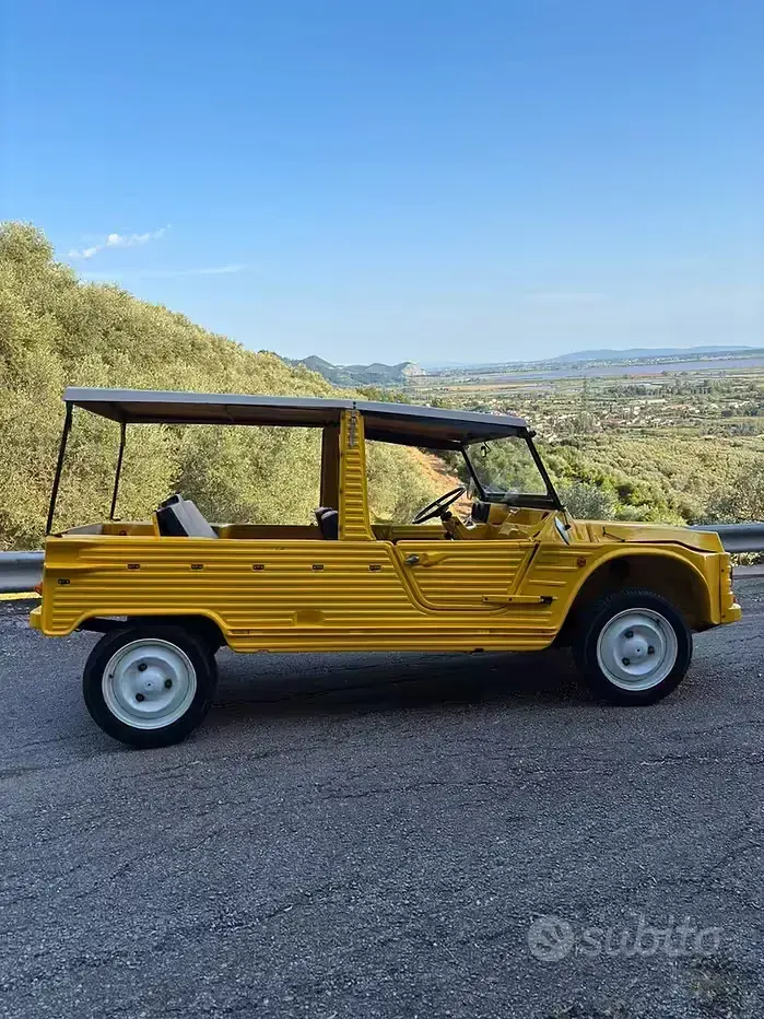 Usata Citroën Méhari 29 CV (21 kW) 1970 Giallo Cabrio
