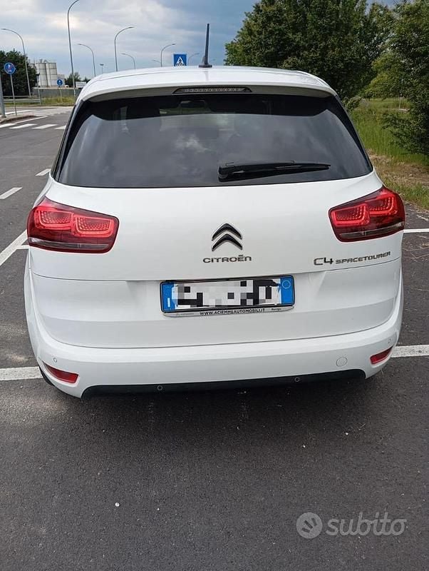 Usata Citroën C4 SpaceTourer Feel 131 CV (96 kW) 2020 Bianco Monovolume