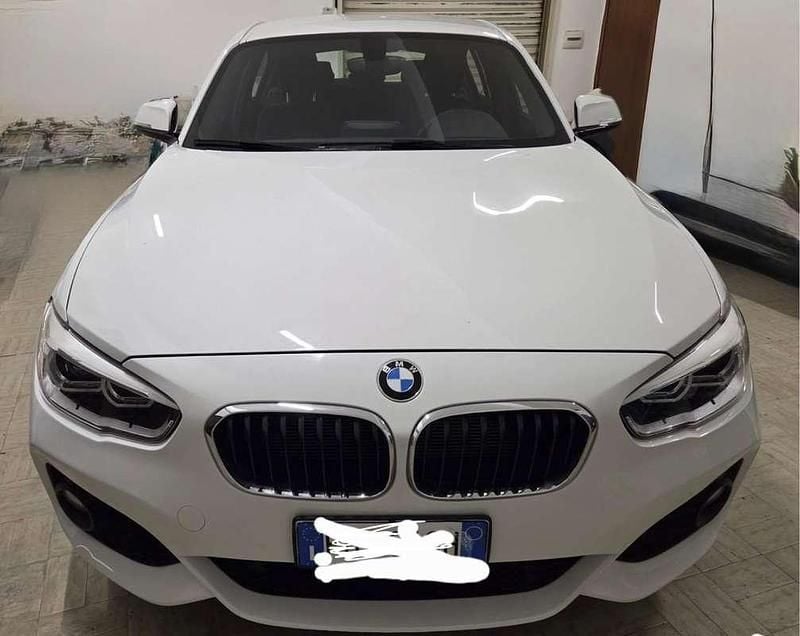 Usata BMW 116 M Sport 109 CV (80 kW) 2016 Bianco Utilitaria