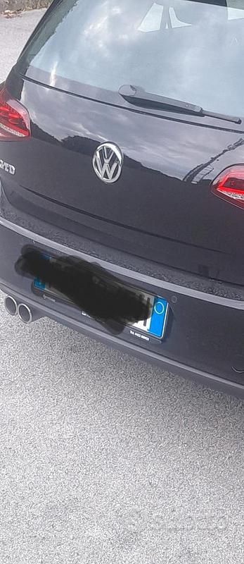 Usata VW Golf VII 184 CV (135 kW) 2016 Nero Berlina