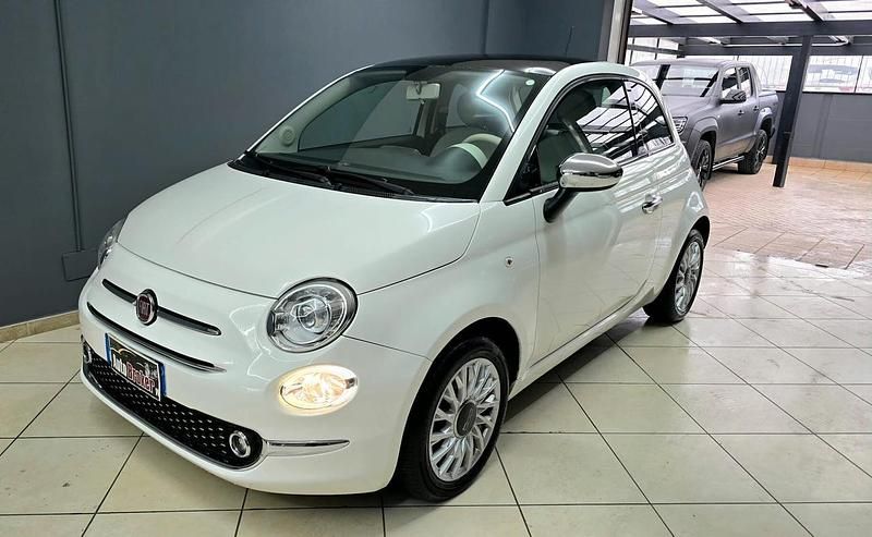 Usata Fiat 500 Lounge 95 CV (69 kW) 2016 Bianco Berlina