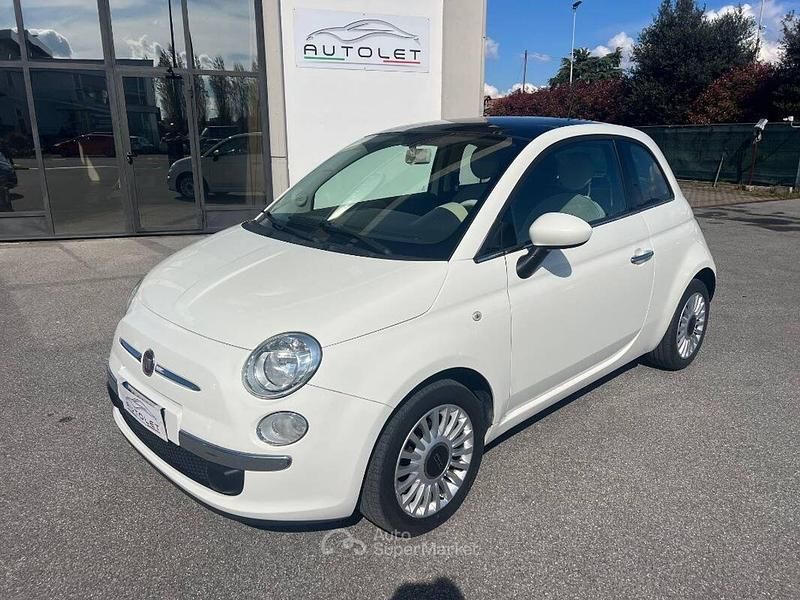 Usata Fiat 500 Lounge 69 CV (50 kW) 2013 Bianco Berlina