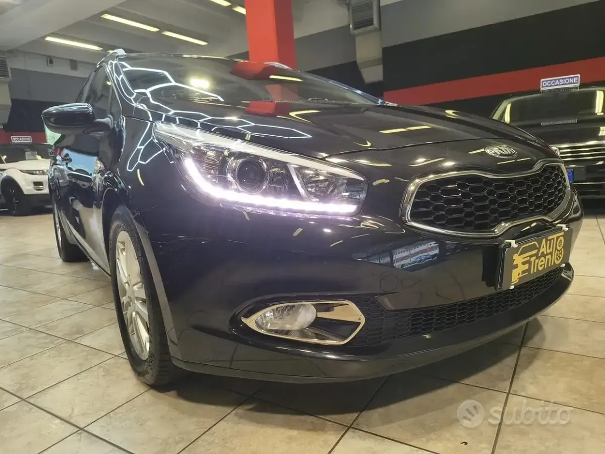 Usata Kia Ceed Sportswagon 110 CV (80 kW) 2013 Nero Station wagon