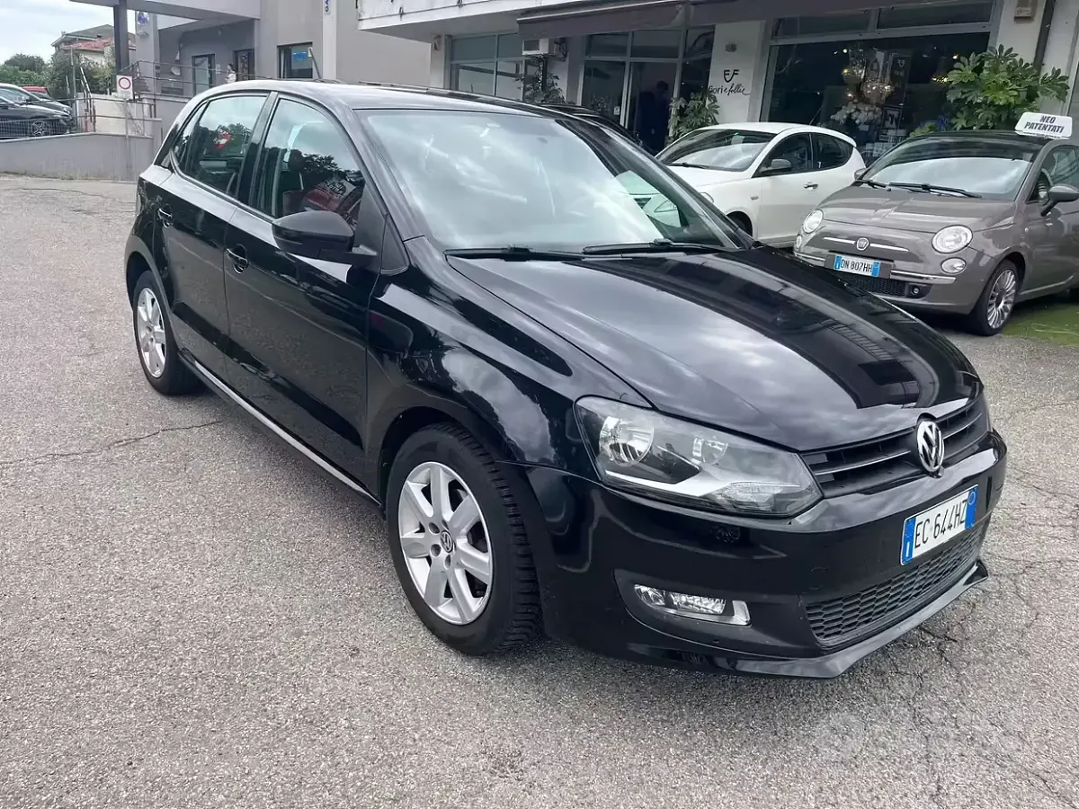 Usata VW Polo Highline 105 CV (77 kW) 2010 Nero Utilitaria