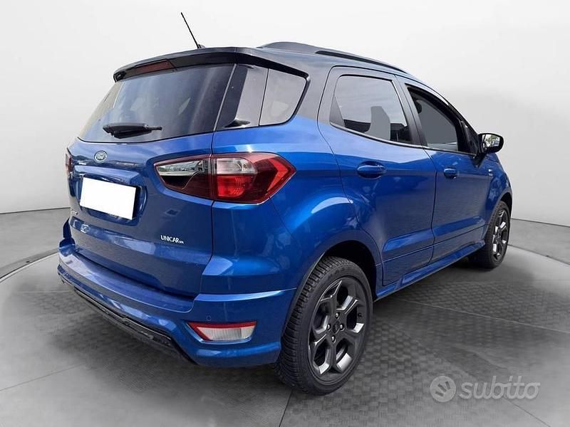 Usata Ford Ecosport ST-Line 100 CV (73 kW) 2019 Blu SUV