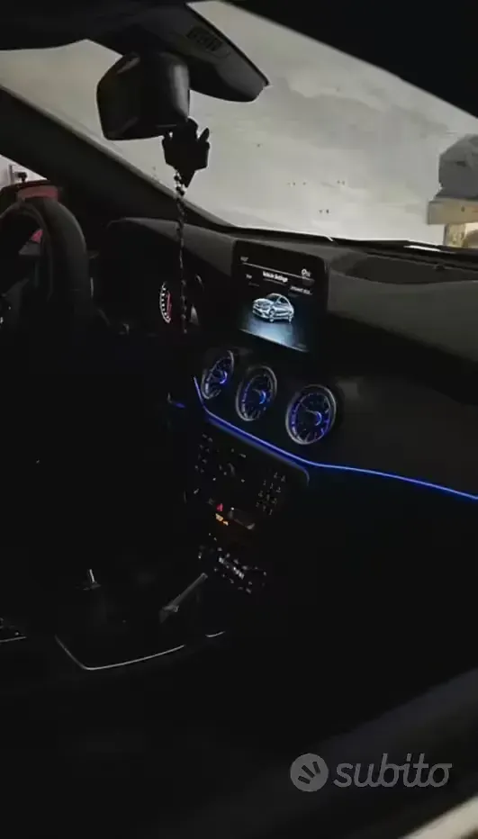 Usata Mercedes CLA220 177 CV (130 kW) 2018 Nero Coupé