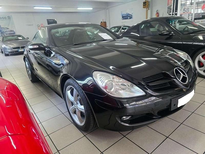Usata Mercedes SLK280 231 CV (169 kW) 2007 Nero Cabrio