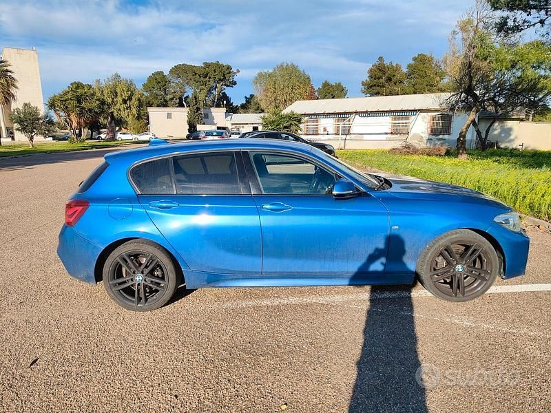 Usata BMW 114 Efficient Dynamics 2018 Blu Utilitaria