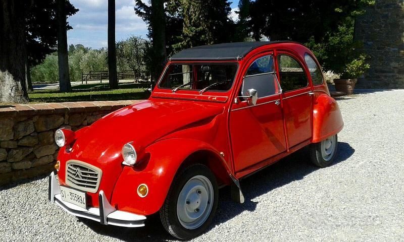 Usata Citroën 2CV 29 CV (21 kW) 1982 Rosso Berlina