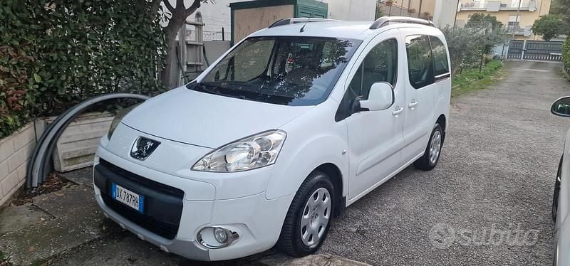 Bianco Usata 2009 Peugeot Partner Tepee Monovolume | 2500 € (Super prezzo) - Immagine 1/4