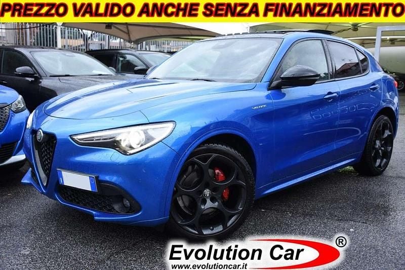 Blu Usata 2022 Alfa Romeo Stelvio Veloce SUV | 34.900 € (Buon prezzo) - Immagine 1/4