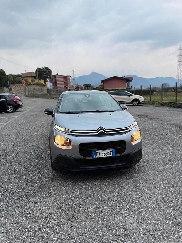 Usata Citroën C3 Feel 110 CV (80 kW) 2018 Grigio Utilitaria