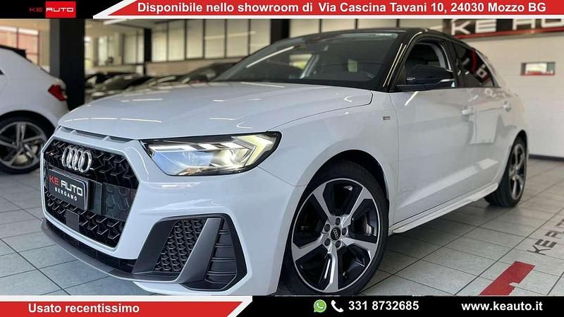 Usata Audi A1 Sportback 110 CV (80 kW) 2021 Bianca tetto nero Utilitaria