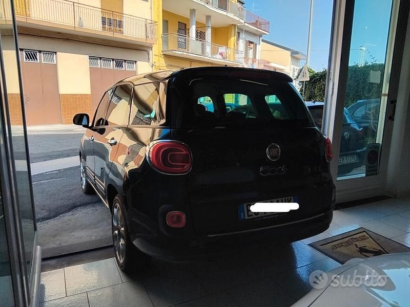 Usata Fiat 500L Lounge 105 CV (77 kW) 2013 Verde Monovolume
