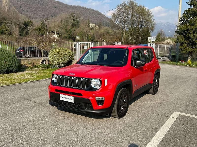 Usata Jeep Renegade Longitude 131 CV (96 kW) 2022 Rosso SUV