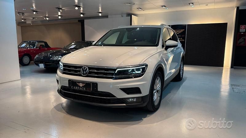 Usata VW Tiguan 150 CV (110 kW) 2018 Bianco SUV