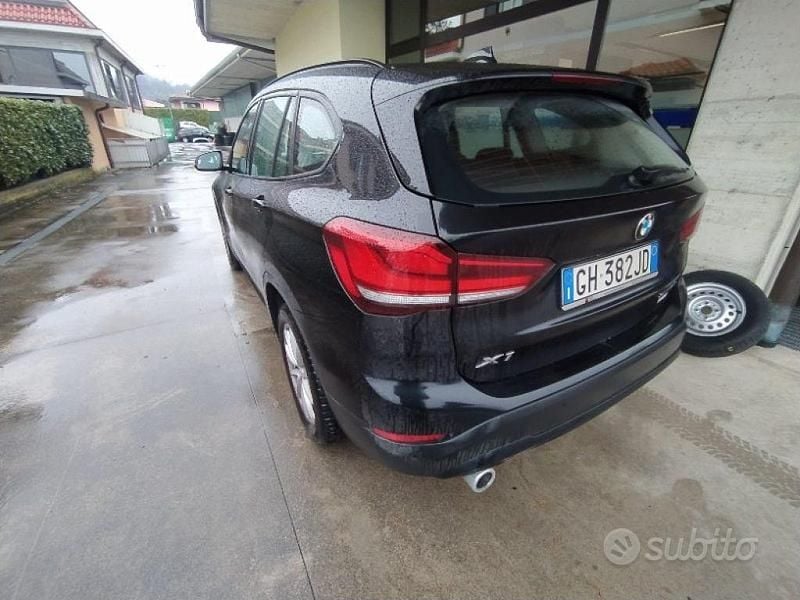 Usata BMW X1 Advantage 116 CV (85 kW) 2021 Nero SUV
