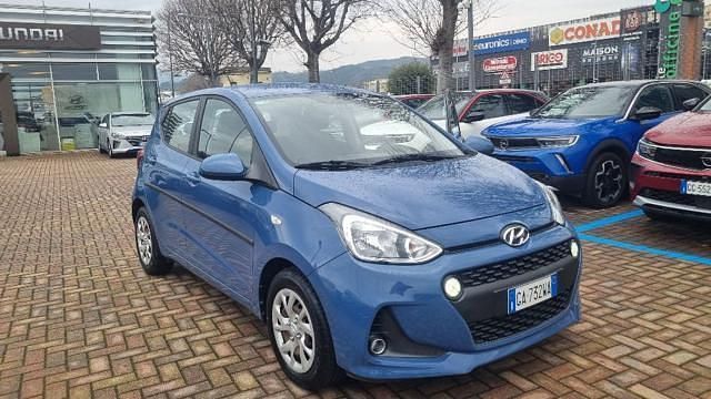 Usata Hyundai i10 67 CV (49 kW) 2018 Blu Utilitaria