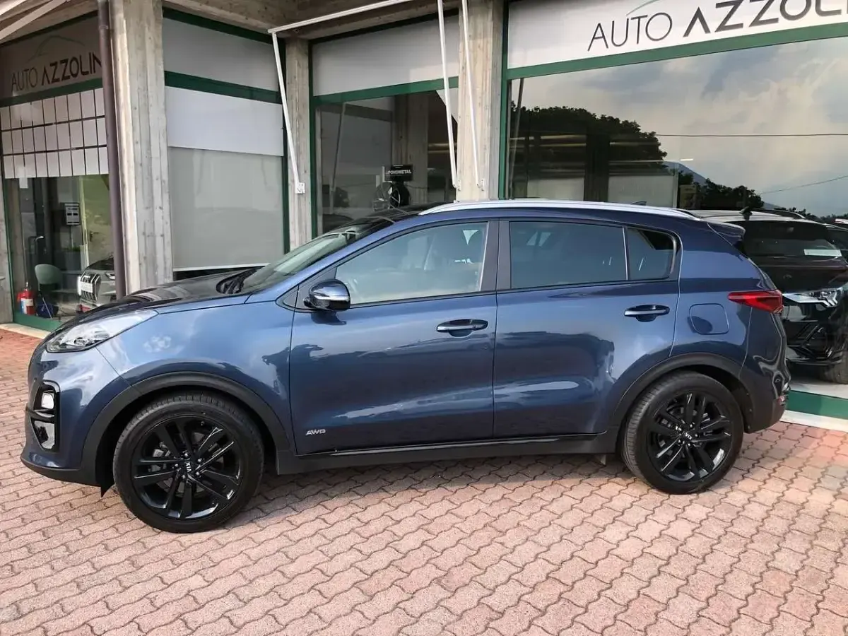 Usata Kia Sportage GT-Line 136 CV (100 kW) 2019 Blu cosmo SUV