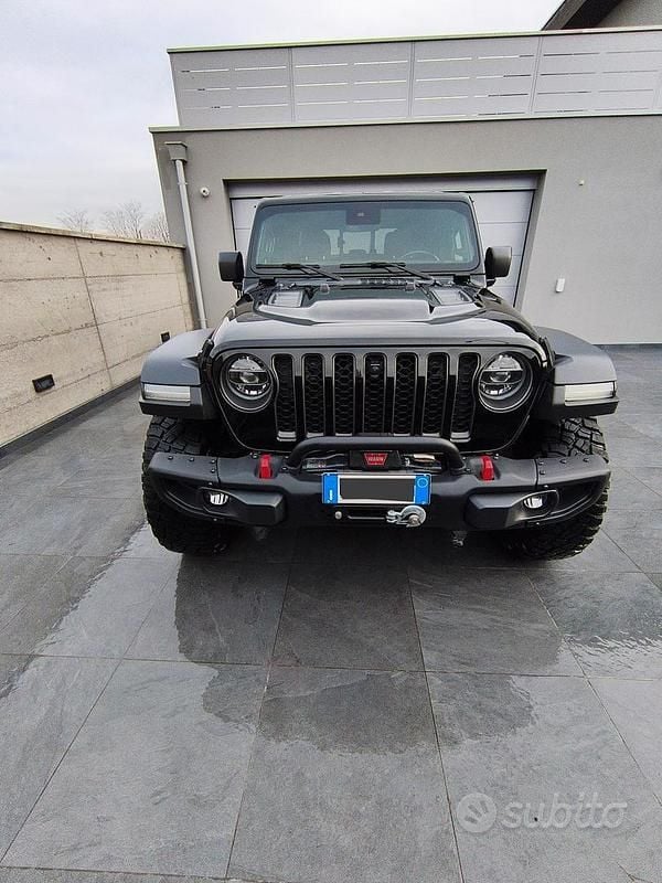 Usata Jeep Gladiator Rubicon 284 CV (208 kW) 2021 Nero Pick-up