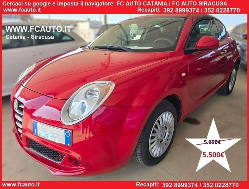 Usata Alfa Romeo MiTo Super 70 CV (51 kW) 2013 Rosso Utilitaria