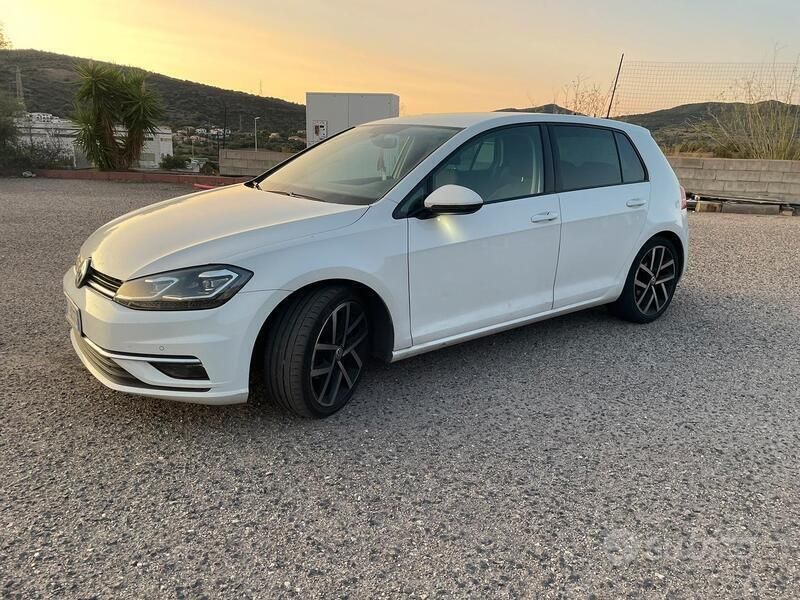 Usata VW Golf VII 150 CV (110 kW) 2017 Bianco Berlina