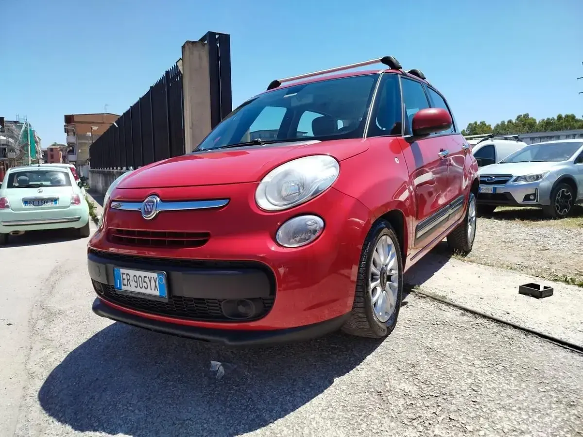 Usata Fiat 500L Lounge 85 CV (62 kW) 2014 Rosso Monovolume