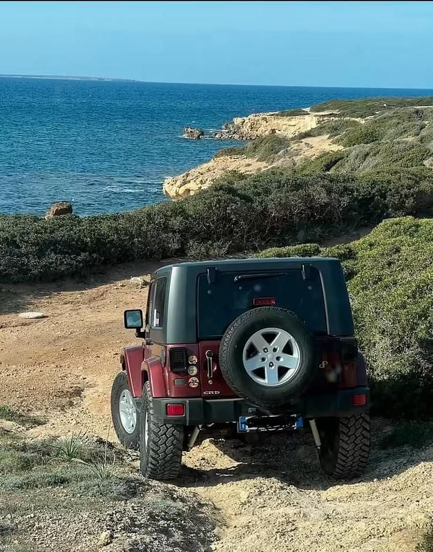 Usata Jeep Wrangler Sahara 2007 Rosso SUV