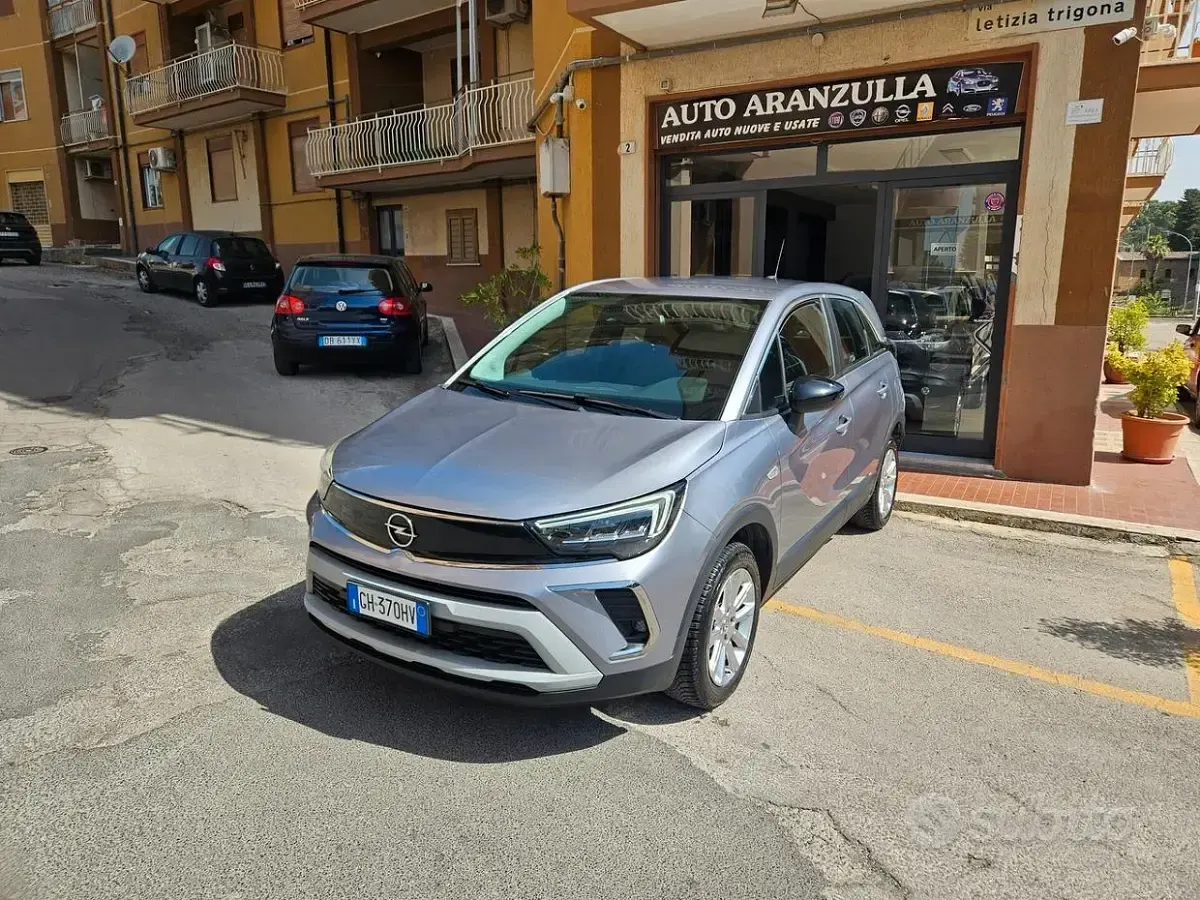 Usata Opel Crossland 110 CV (80 kW) 2021 Grigio SUV