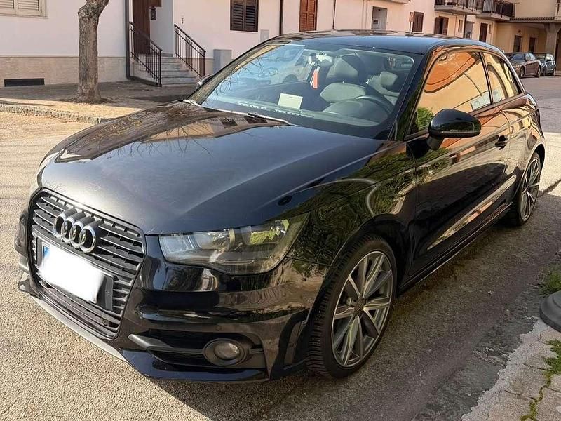 Usata Audi A1 S-Line 105 CV (77 kW) 2015 Nero Berlina