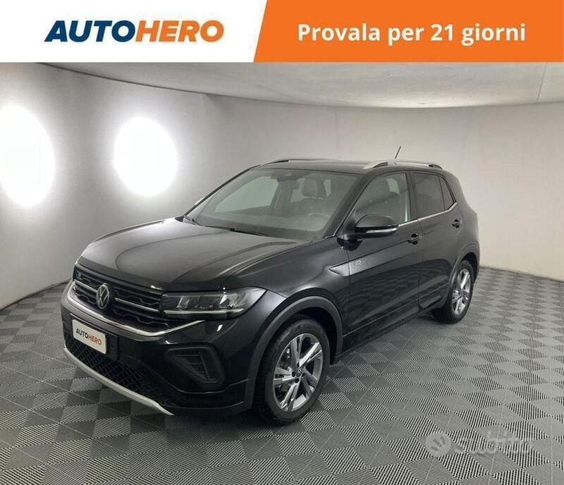 Nero Usata 2024 VW T-Cross R-line SUV | 25.399 € (Cara) - Immagine 1/2