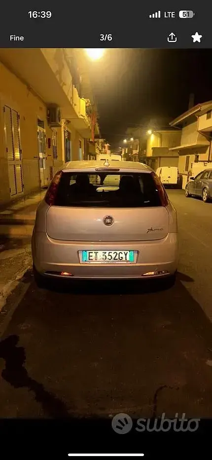 Usata Fiat Grande Punto 65 CV (47 kW) 2013 Grigio Utilitaria
