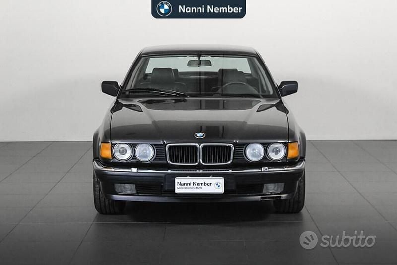 Usata BMW 750 Efficient Dynamics 292 CV (214 kW) 1988 Nero Berlina