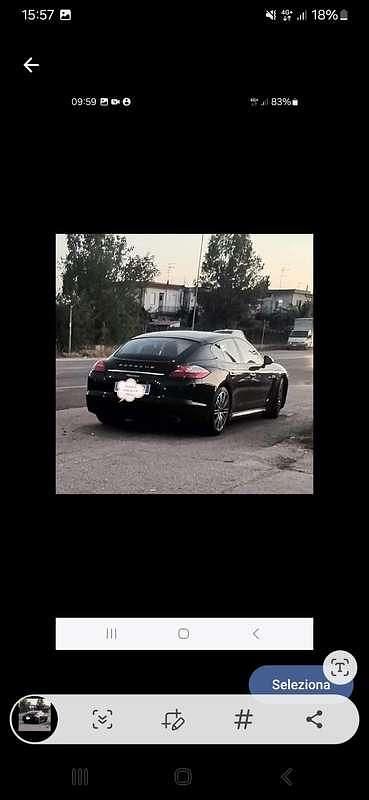 Usata Porsche Panamera 250 CV (183 kW) 2012 Berlina