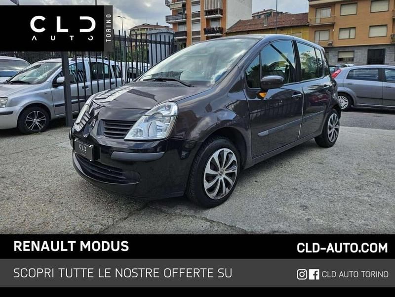 Usata Renault Modus 75 CV (55 kW) 2005 Marrone Monovolume