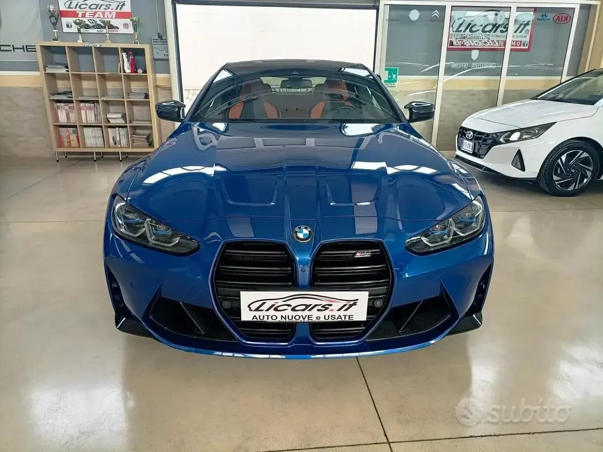 Usata BMW M4 Competition Edition 510 CV (375 kW) 2022 Blu Coupé