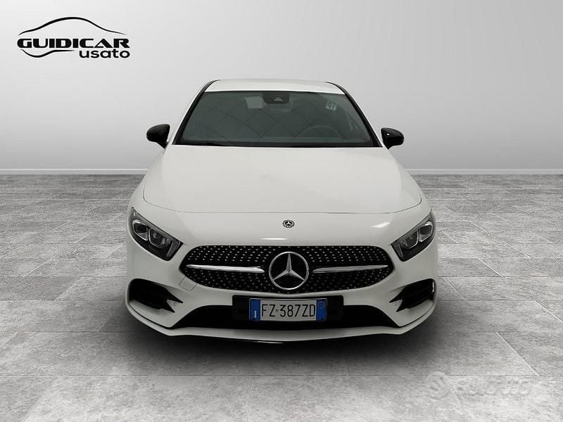 Usata Mercedes A180 Premium 116 CV (85 kW) 2020 Bianco Berlina