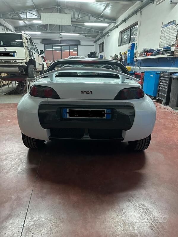 Usata Smart Roadster 82 CV (60 kW) 2003 Bianco Cabrio