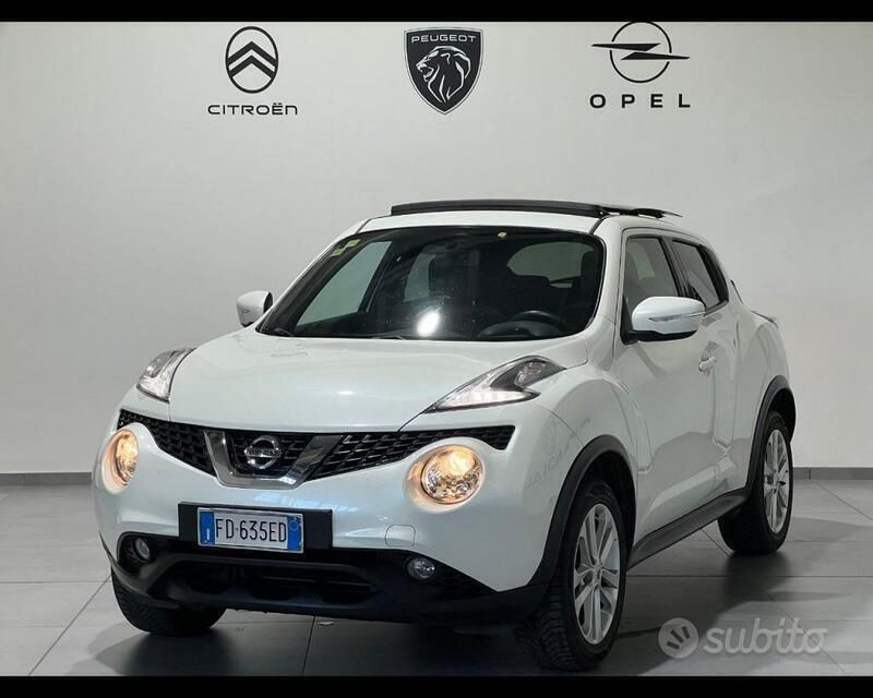 Bianco Usata 2016 Nissan Juke Acenta SUV | 9800 € (Buon prezzo) - Immagine 1/4
