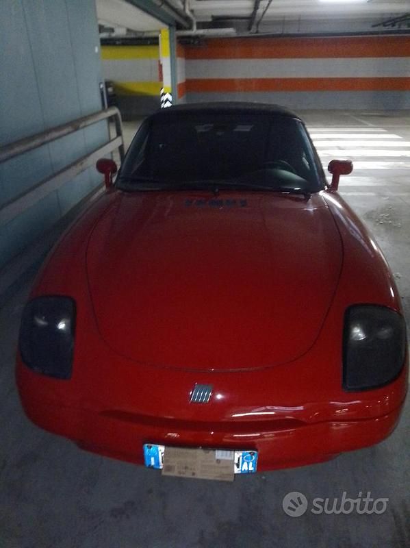 Usata Fiat Barchetta 131 CV (96 kW) 2010 Rosso Cabrio