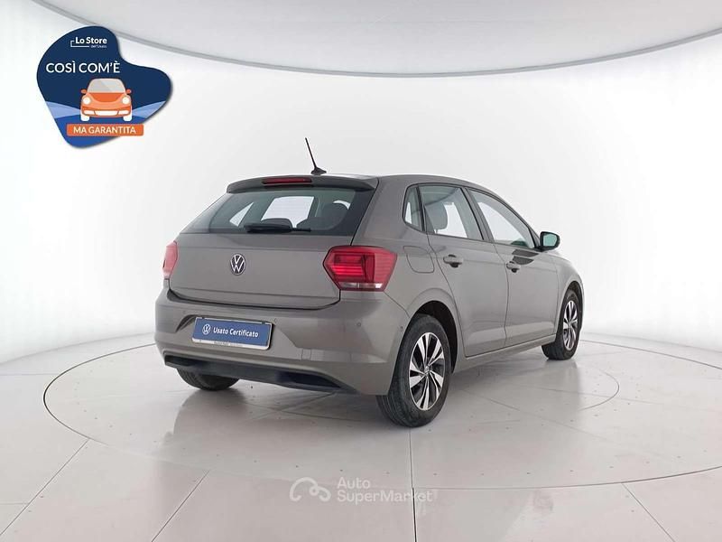 Usata VW Polo Comfortline 95 CV (69 kW) 2021 Limestone grey metallizzato Utilitaria