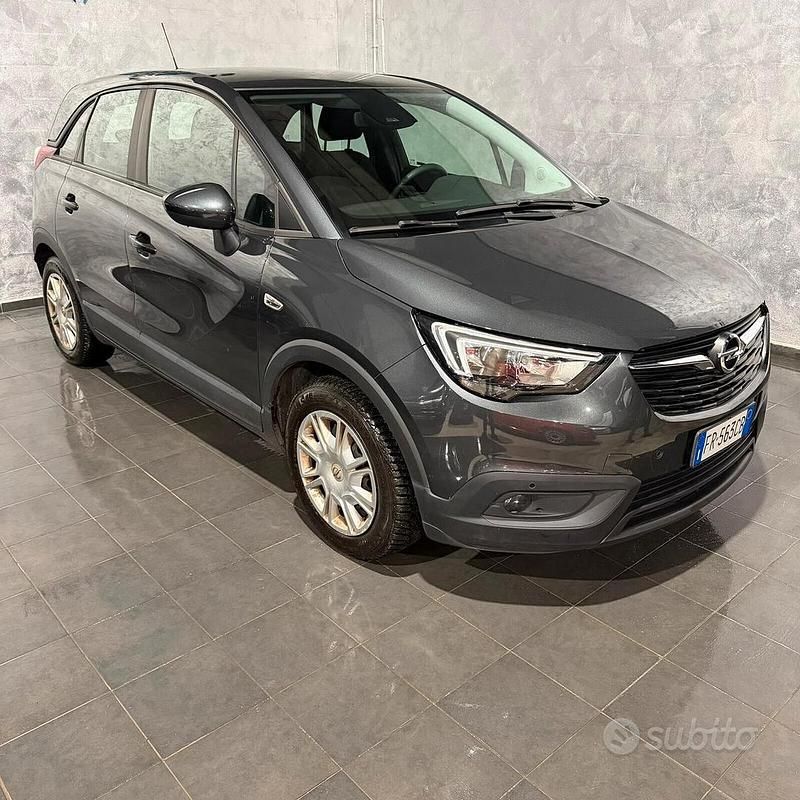 Usata Opel Crossland X 82 CV (60 kW) 2018 Grigio SUV