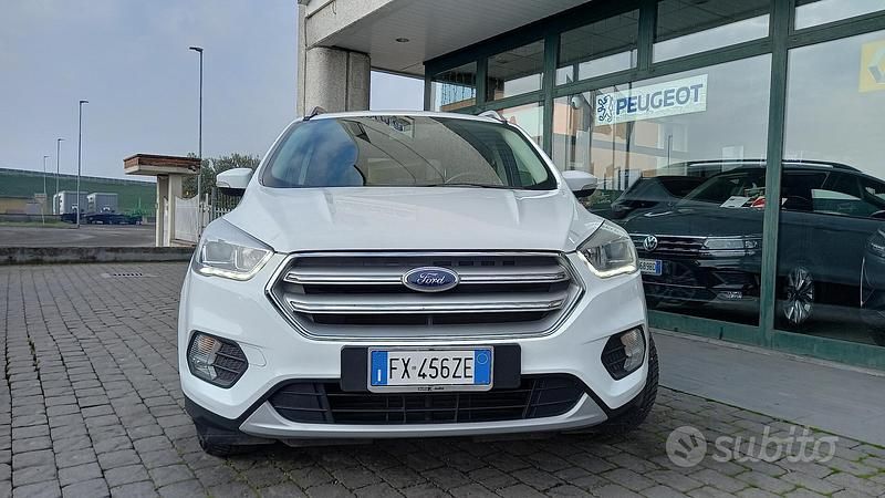 Usata Ford Kuga S 120 CV (88 kW) 2019 Bianco SUV