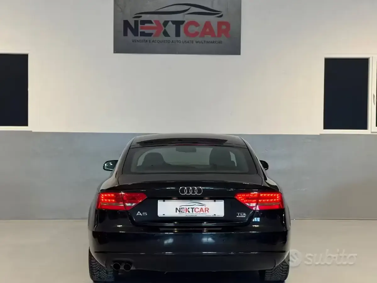 Usata Audi A5 S-Line 170 CV (125 kW) 2011 Nero Coupé