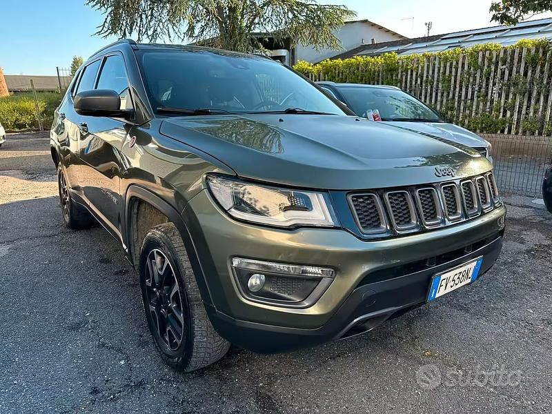 Usata Jeep Compass Trailhawk 170 CV (125 kW) 2019 Verde SUV
