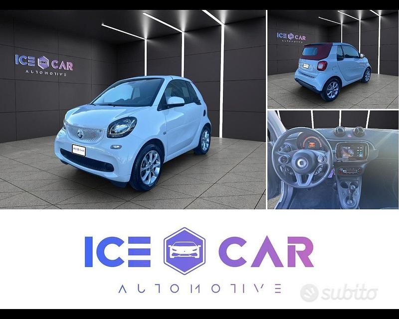 Bianco Usata 2017 Smart ForTwo Cabrio Passion Cabrio | 12.480 € (Ottimo prezzo) - Immagine 1/4