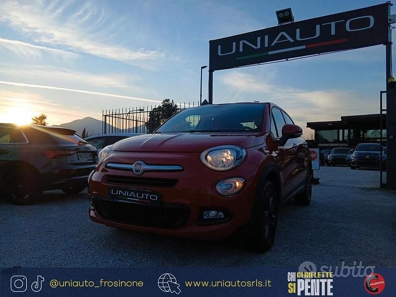 Usata Fiat 500X Pop Star 95 CV (69 kW) 2016 Rosso SUV