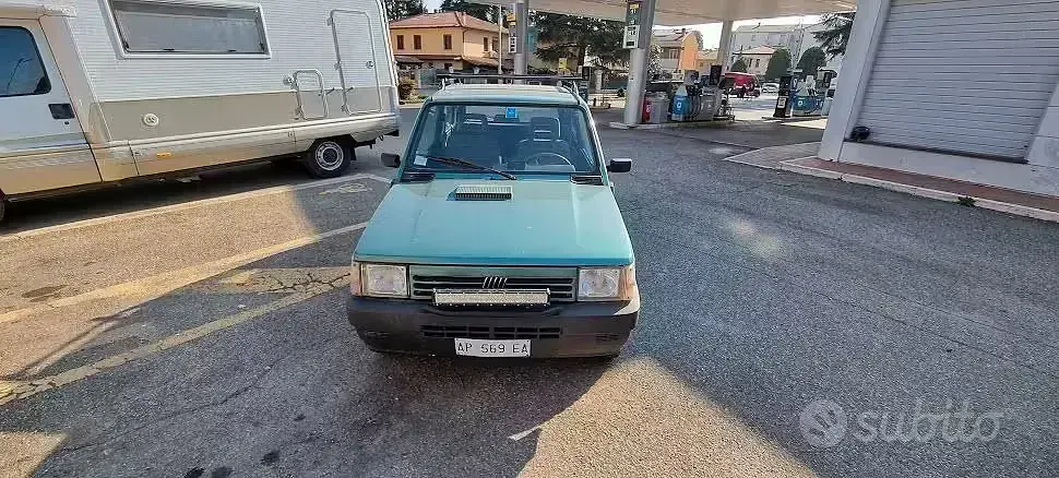 Usata Fiat Panda 4x4 Club 54 CV (39 kW) 1998 Verde Utilitaria