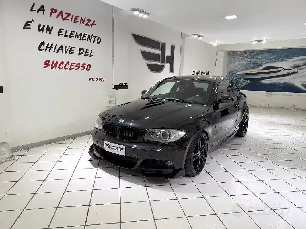 Usata BMW 123 M Sport 204 CV (150 kW) 2009 Nero Utilitaria