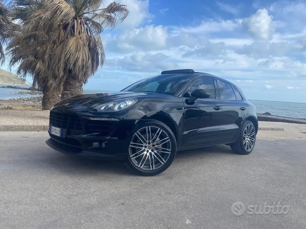 Usata Porsche Macan 250 CV (183 kW) 2016 Nero SUV